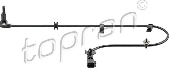 Topran 208 501 - ABS датчик, частота вращения колеса abcparts.ee
