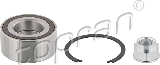 Topran 208 671 - Комплект подшипника, ступицы колеса abcparts.ee