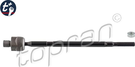 Topran 208 151 - Осевой шарнир рулевой тяги, внутренний abcparts.ee