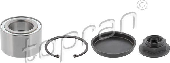 Topran 208 157 - Комплект подшипника, ступицы колеса abcparts.ee