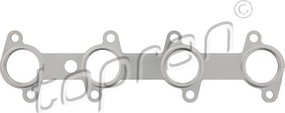 Topran 208 845 - Прокладка, выпускной коллектор abcparts.ee