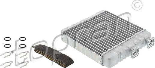 Topran 207 988 - Теплообменник, отопление салона abcparts.ee