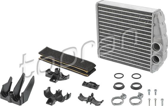 Topran 207 469 - Теплообменник, отопление салона abcparts.ee