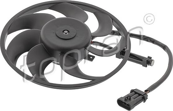 Topran 207 405 - Вентилятор, охлаждение двигателя abcparts.ee