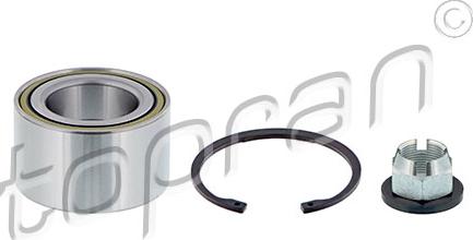 Topran 207 533 - Комплект подшипника, ступицы колеса abcparts.ee