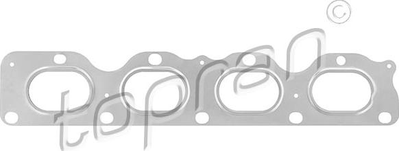 Topran 207 600 - Прокладка, выпускной коллектор abcparts.ee