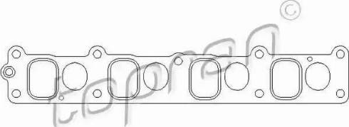 Topran 207 618 - Прокладка, впускной коллектор abcparts.ee