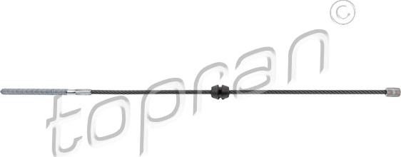 Topran 207 377 - Тросик, cтояночный тормоз abcparts.ee
