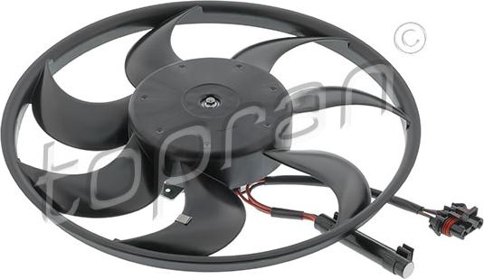 Topran 207 218 - Вентилятор, охлаждение двигателя abcparts.ee