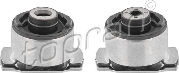 Topran 700 297 - Сайлентблок балки моста abcparts.ee