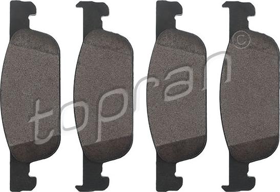 Topran 701 919 - Тормозные колодки, дисковые, комплект abcparts.ee