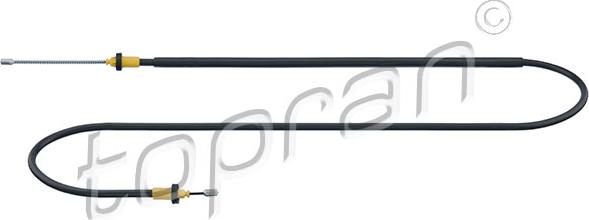 Topran 701 502 - Тросик, cтояночный тормоз abcparts.ee