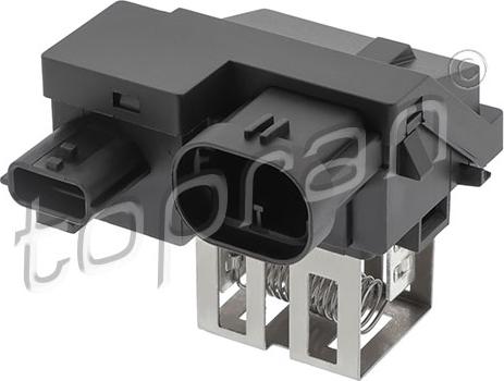 Topran 702 572 - Дополнительный резистор, электромотор - вентилятор радиатора abcparts.ee