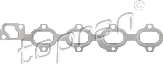 Topran 702 340 - Прокладка, выпускной коллектор abcparts.ee