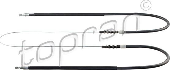 Topran 721 664 - Тросик, cтояночный тормоз abcparts.ee