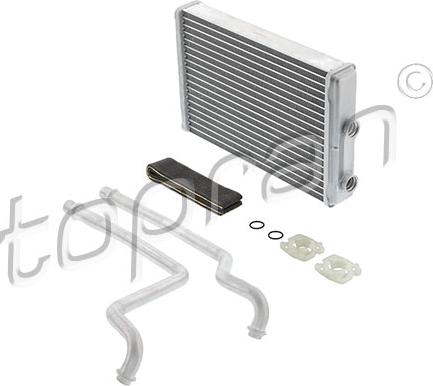 Topran 723 784 - Теплообменник, отопление салона abcparts.ee