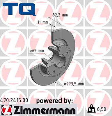 TQ 244548 - Тормозной диск abcparts.ee