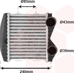 TQ TQ-29004003 - Интеркулер, теплообменник турбины abcparts.ee