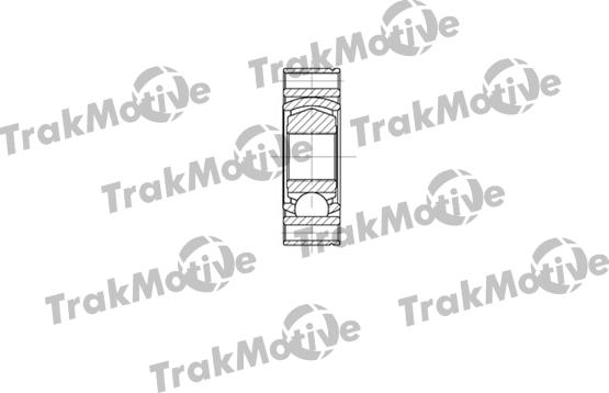 TrakMotive 45-0093 - Комплект ШРУСа, приводной вал, шарнир abcparts.ee