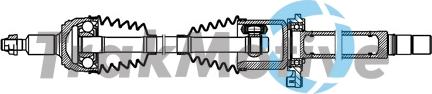 TrakMotive 30-1748 - Приводной вал abcparts.ee