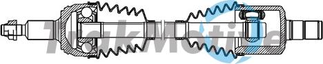 TrakMotive 30-1743 - Приводной вал abcparts.ee