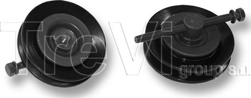 Trevi Automotive TA1971 - Ролик, поликлиновый ремень abcparts.ee