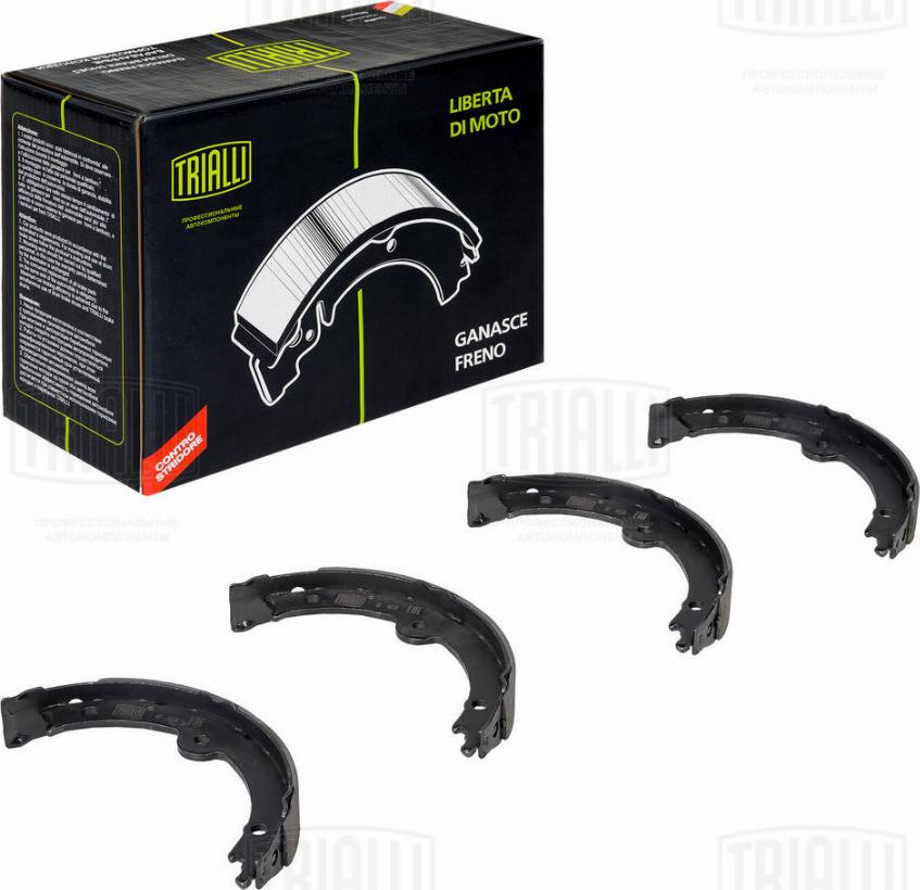 Trialli GF 4638 - Комплект тормозов, ручник, парковка abcparts.ee