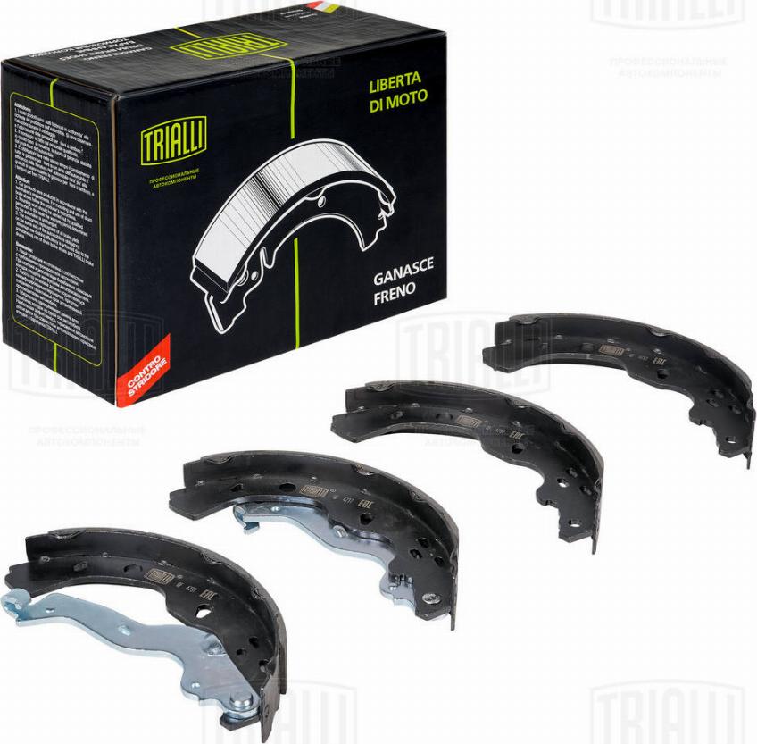 Trialli GF 4737 - Комплект тормозных колодок, барабанные abcparts.ee