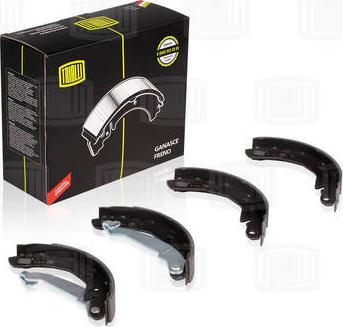 Trialli GF 0541 - Комплект тормозных колодок, барабанные abcparts.ee