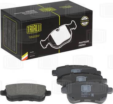 Trialli PF 0909 - Тормозные колодки, дисковые, комплект abcparts.ee
