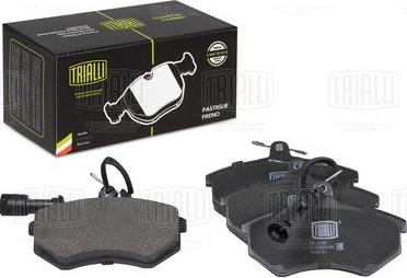 Trialli PF 2709 - Тормозные колодки, дисковые, комплект abcparts.ee