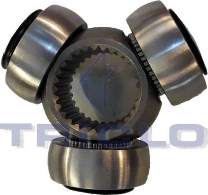 Triclo 644257 - Муфта с шипами - Трипоид, приводной вал abcparts.ee