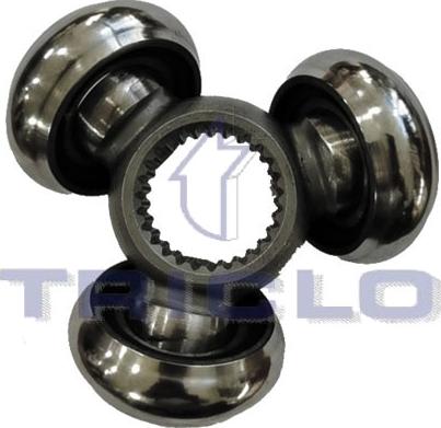 Triclo 644279 - Муфта с шипами - Трипоид, приводной вал abcparts.ee