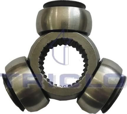 Triclo 645499 - Муфта с шипами - Трипоид, приводной вал abcparts.ee
