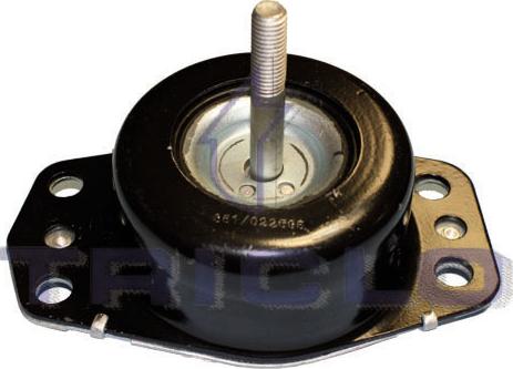 Triclo 365418 - Подушка, опора, подвеска двигателя abcparts.ee