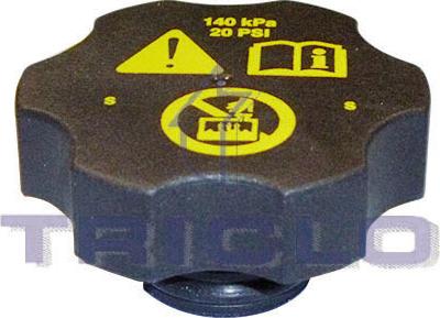 Triclo 318910 - Крышка, резервуар охлаждающей жидкости abcparts.ee