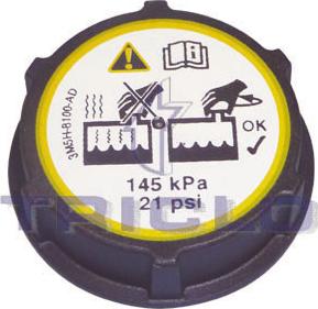 Triclo 318831 - Крышка, резервуар охлаждающей жидкости abcparts.ee