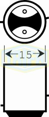 Trifa 83391 - Лампа накаливания, фонарь указателя поворота abcparts.ee