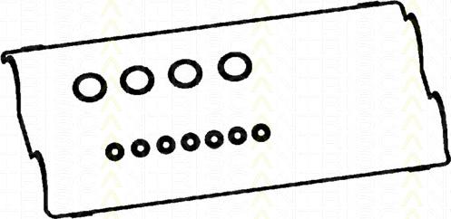 Triscan 515-3023 - Комплект прокладок, крышка головки цилиндра abcparts.ee