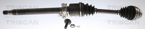 Triscan 8540 11582 - Приводной вал abcparts.ee