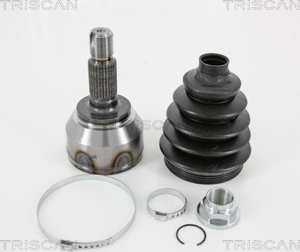 Triscan 8540 17112 - Комплект ШРУСа, приводной вал, шарнир abcparts.ee