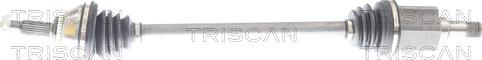 Triscan 8540 297026 - Приводной вал abcparts.ee