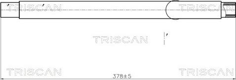 Triscan 8516 11008 - Гидравлический шланг, рулевое управление abcparts.ee