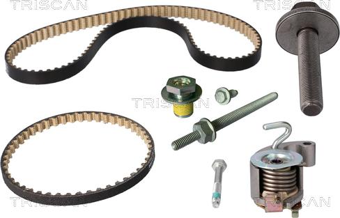 Triscan 8647 16027 - Комплект зубчатого ремня ГРМ abcparts.ee