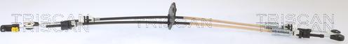 Triscan 8140 16737 - Трос, наконечник, ступенчатая коробка передач abcparts.ee