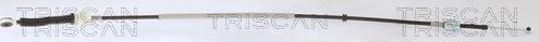 Triscan 8140 11709 - Трос, наконечник, ступенчатая коробка передач abcparts.ee