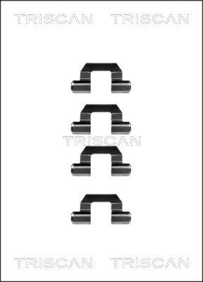 Triscan 8105 421531 - Комплектующие для колодок дискового тормоза abcparts.ee