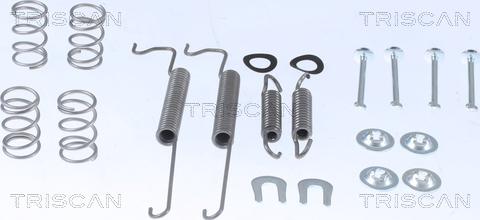 Triscan 8105 102627 - Комплектующие, барабанный тормозной механизм abcparts.ee