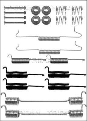 Triscan 8105 292515 - Комплектующие, барабанный тормозной механизм abcparts.ee