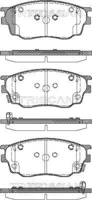 ACDelco AC695981D - Тормозные колодки, дисковые, комплект abcparts.ee
